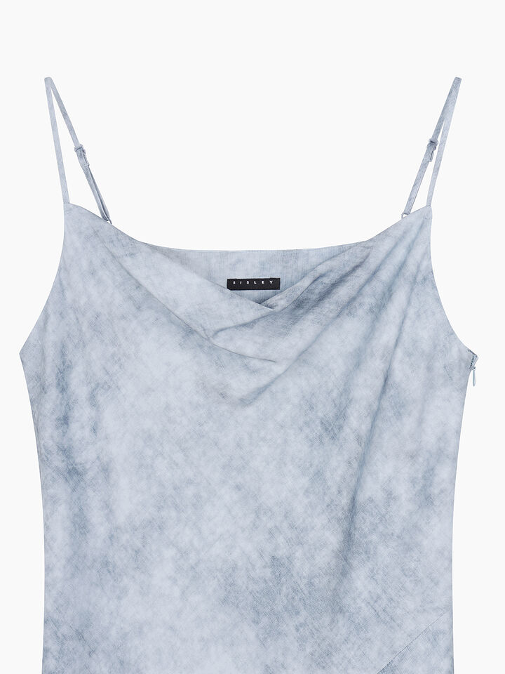 DRESS - sisley k midi dresses - Light Blue | Sisley K image number 4